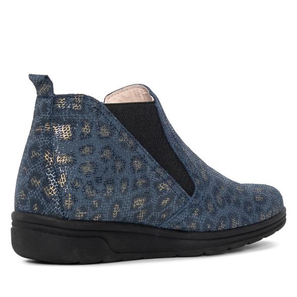 4069315088499 - Damenstiefelette dunkelblau 4069315088499 - Damenstiefelette dunkelblau