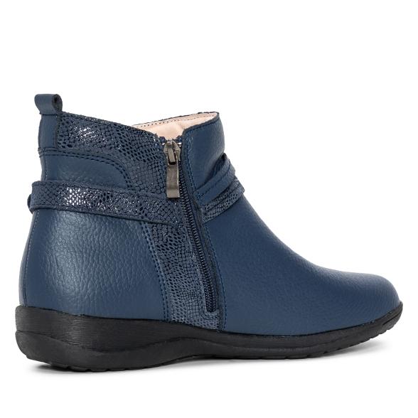 4069315088901 - Damenstiefelette dunkelblau 4069315088901 - Damenstiefelette dunkelblau