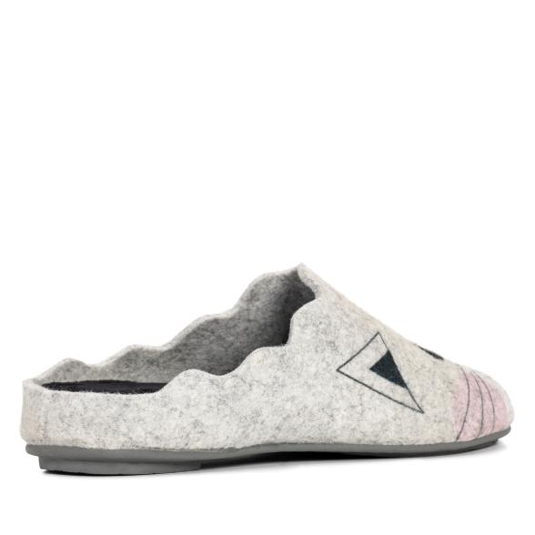 4069315125248 - Hausschuhe Kätzchen grau