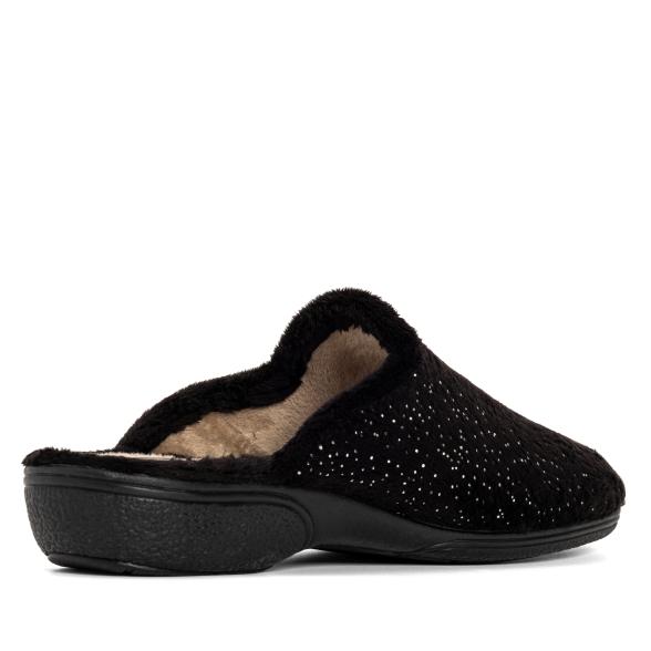 4069315125835 - Hausschuhe Glitzer schwarz