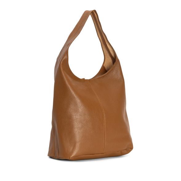 4069315076014 - Luca Lorenzo Schultertasche braun mit Prägung 4069315076014 - Luca Lorenzo Schultertasche braun mit Prägung