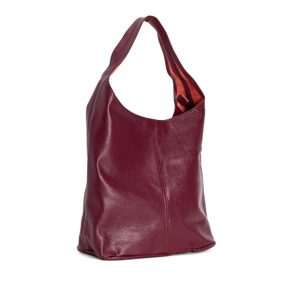 4069315076144 - Luca Lorenzo Schultertasche bordeaux