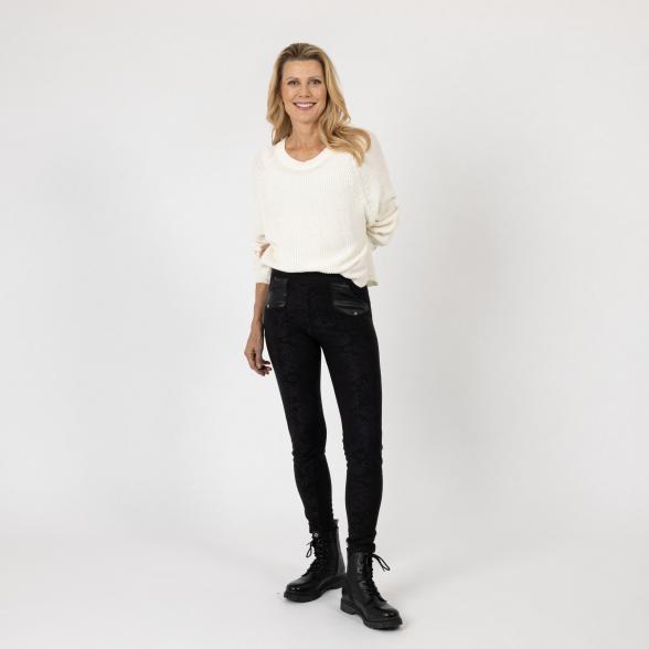 4069315129987 - FASHION NEWS Thermo-Fleece-Leggings schwarz 4069315129987 - FASHION NEWS Thermo-Fleece-Leggings schwarz