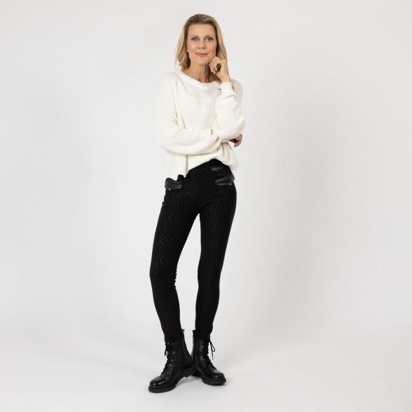 4069315130051 - FASHION NEWS Thermo-Fleece-Leggings schwarz 4069315130051 - FASHION NEWS Thermo-Fleece-Leggings schwarz