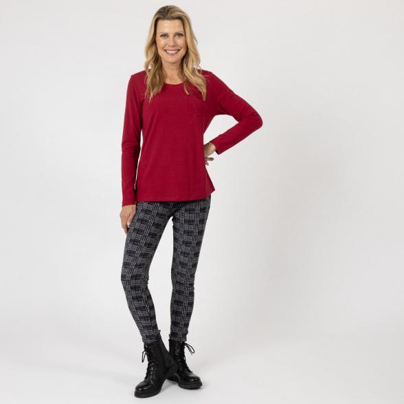 4069315131102 - FASHION NEWS Thermo-Fleece-Leggings schwarz weiß 4069315131102 - FASHION NEWS Thermo-Fleece-Leggings schwarz weiß