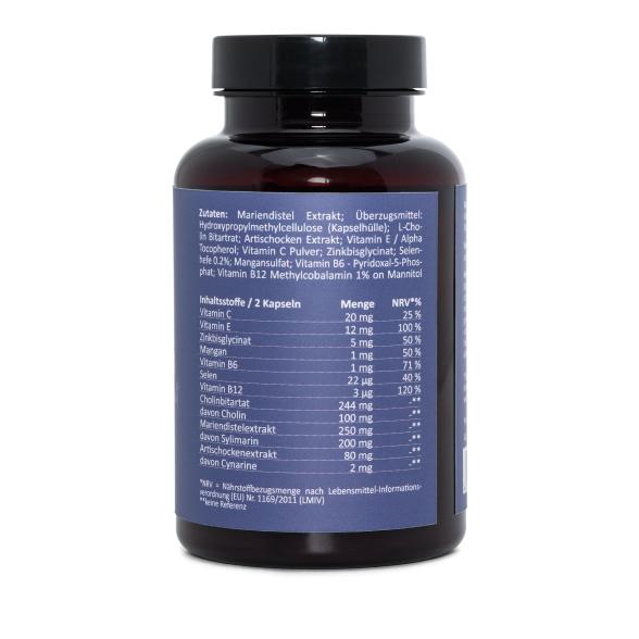 4260745392884 - Leber Vital mit Mariendistel Cholin 120