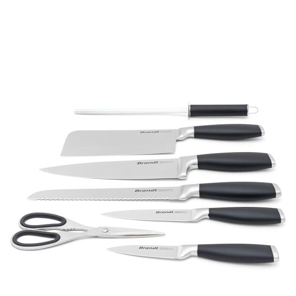 5401194041223 - Qulinart Messerset Edelstahl Schwarz