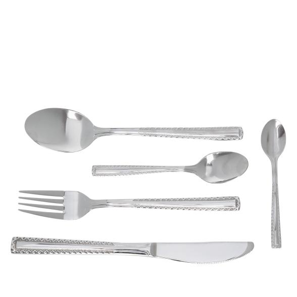 4260519780459 - Besteck-Set AMIL 4520 Essbesteck-Sets Gr 84 tlg silberfarben Besteckgarnituren Edelstahl 1810 84 Teile