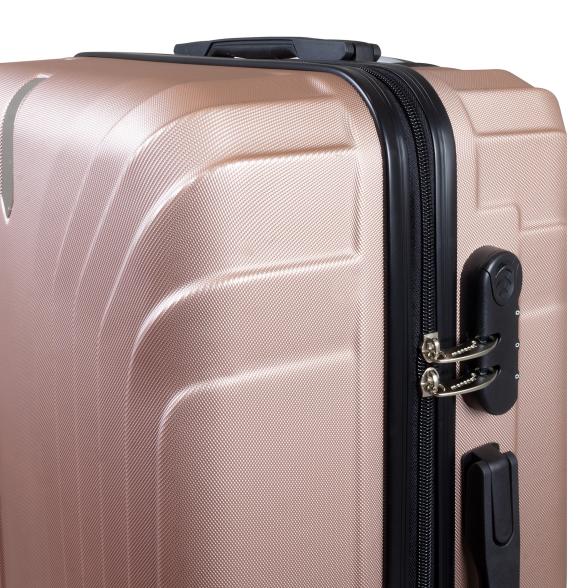 4251782483598 - 3-teiliges ABS-Kofferset Palma24 roségold 4251782483598 - 3-teiliges ABS-Kofferset Palma24 roségold