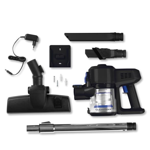 Thumbnail - CLEANmaxx Zyklon-Staubsauger 22,2V schwarz/blau
