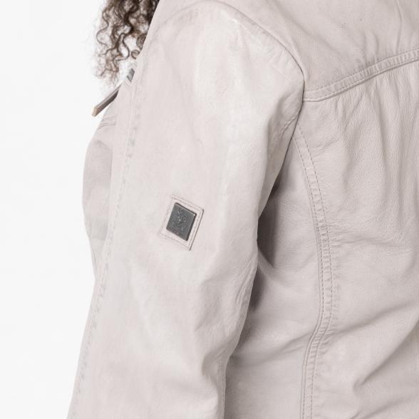 4069315149770 - Damen-Lederjacke Katta hellgrau