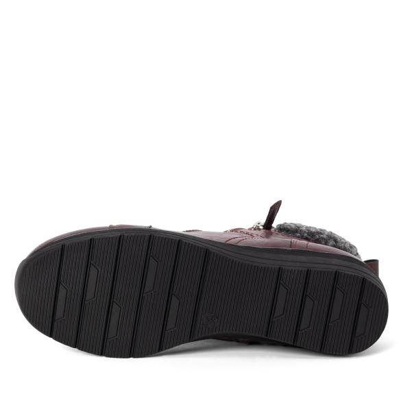 Thumbnail - TOPWAY COMFORT Damenstiefeletten burgundy
