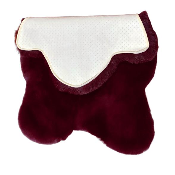 Thumbnail - Fellteppich Deluxe 60x90cm bordeaux