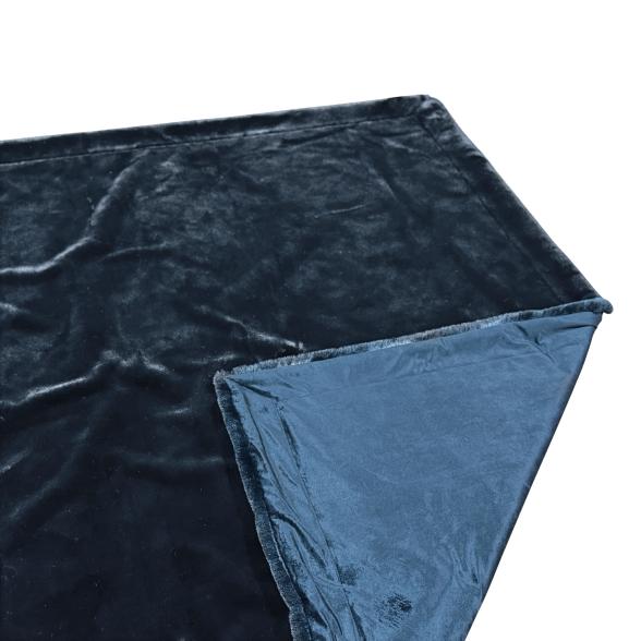 Thumbnail - Felldecke Deluxe 150x200cm schwarz