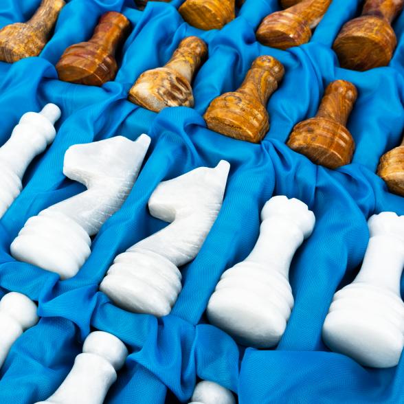 4069315188090 - Schachspiel aus Onyxmarmor 30 cm 4069315188090 - Schachspiel aus Onyxmarmor 30 cm