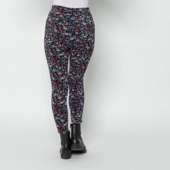 Thumbnail - FASHION NEWS Thermo-Fleece-Leggings marine/multi