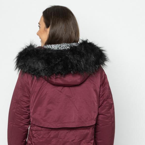 Thumbnail - FASHION NEWS Damen-Jacke bordeaux