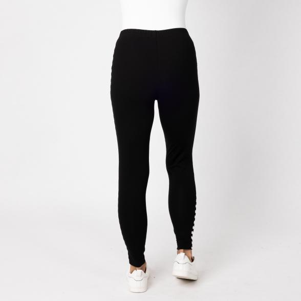 Thumbnail - VANESSA STYLE Damen-Leggings schwarz/ weiß