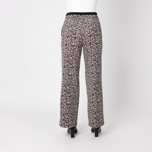 Thumbnail - Perfectly JU Hose 'Bella' Wide schwarz/beige