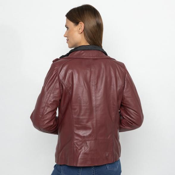Thumbnail - OTTO KERN Damen-Lederjacke 'Beate' bordeaux