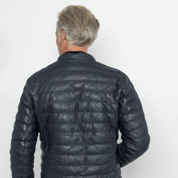 Thumbnail - OTTO KERN Herren-Lederjacke 'Oliver' marine