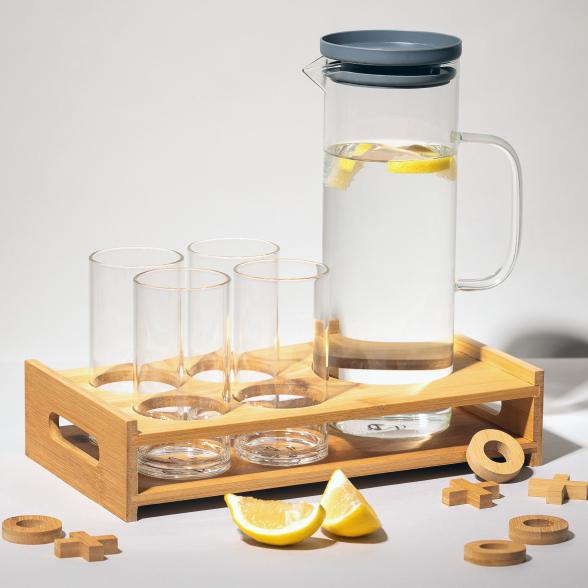 4262377580301 - Hatty Glaskaraffe Trinkgläser