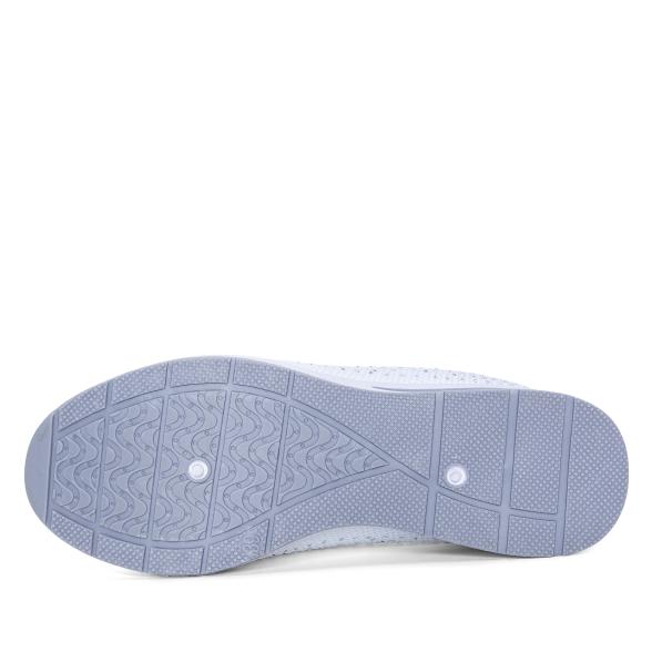 Thumbnail - TOPWAY FLEX FOAM Damenslipper weiß mit Strass