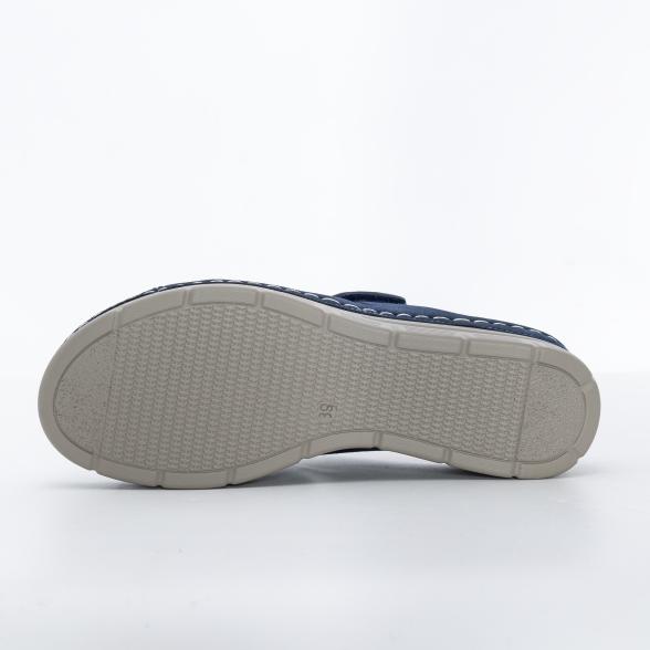 Thumbnail - TOPWAY COMFORT Damenpantolette navy