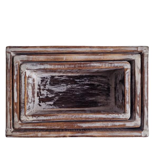 Thumbnail - 3er Set Holzkisten Borneo