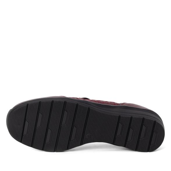 Thumbnail - TOPWAY COMFORT Damenslipper burgundy
