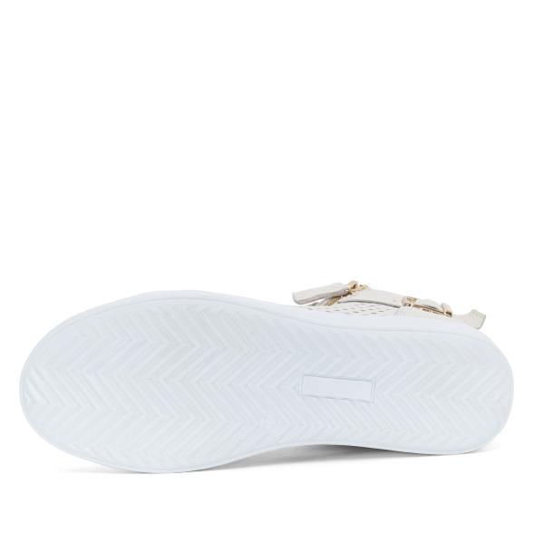 Thumbnail - Andrea Conti Damen Lederhochschnürer creme