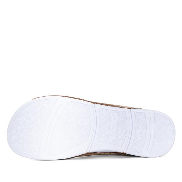 Thumbnail - Andrea Conti Damen Lederpantolette camel