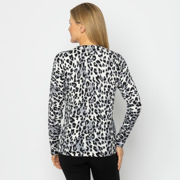 Thumbnail - MILANO Design Damen-Strickjacke multicolor