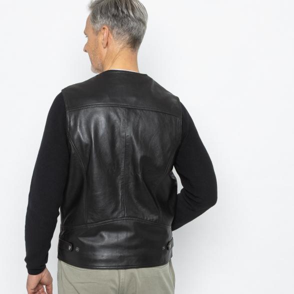 Thumbnail - OTTO KERN Herren-Lederweste dunkelbraun