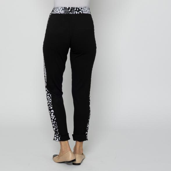 Thumbnail - VANESSA STYLE Damen-Hose schwarz/weiß