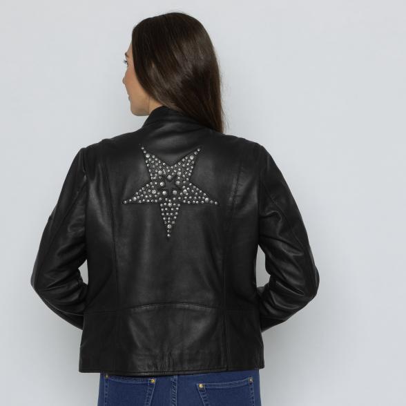 Thumbnail - OTTO KERN Damen-Lederjacke schwarz