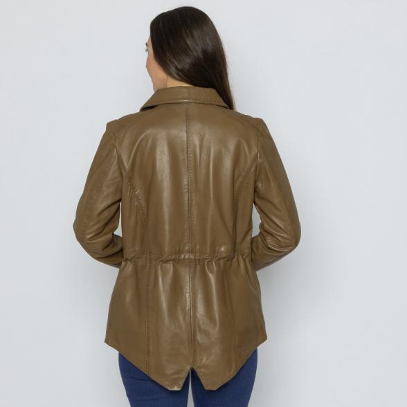 Thumbnail - OTTO KERN Damen-Lederkurzmantel schlamm