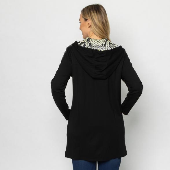 Thumbnail - sophistical Women Sweatjacke schwarz
