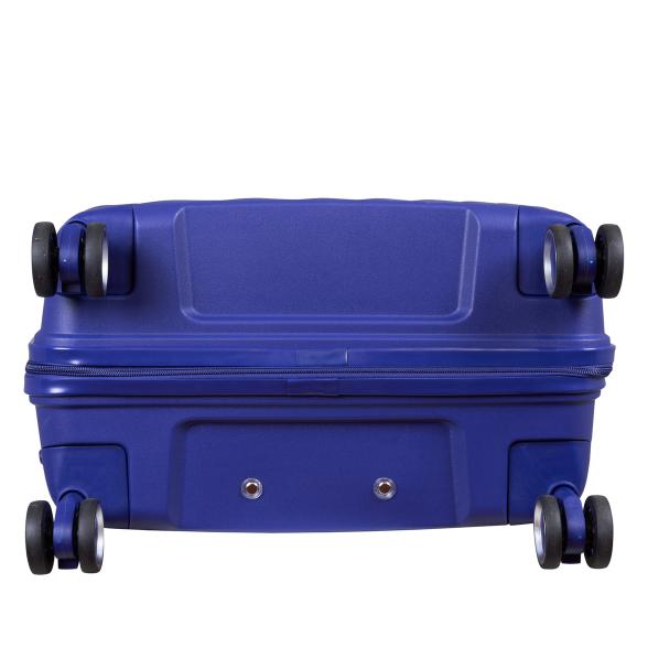 Thumbnail - 3-teiliges Polypropylen-Kofferset 'Monza' blau