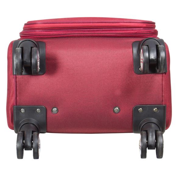 Thumbnail - 3-teiliges Nylon-Kofferset 'Maribor' rot