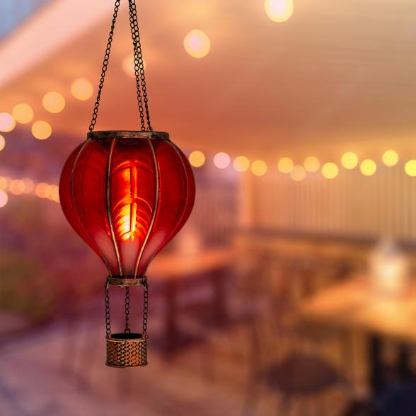 Thumbnail - Solar-Heißluftballon Rot