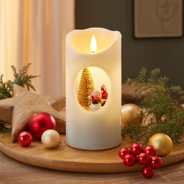 Thumbnail - LED-Kerze mit Karussell