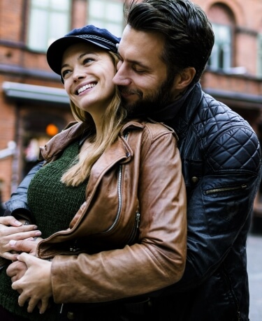 Modische Lederjacken!